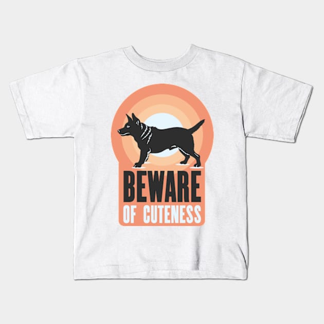 Lancashire Heeler Kids T-Shirt by Worldengine